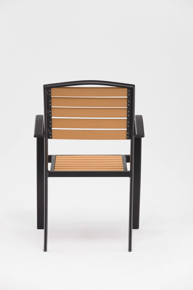 High Class Plastic Wood Aluminum Chair