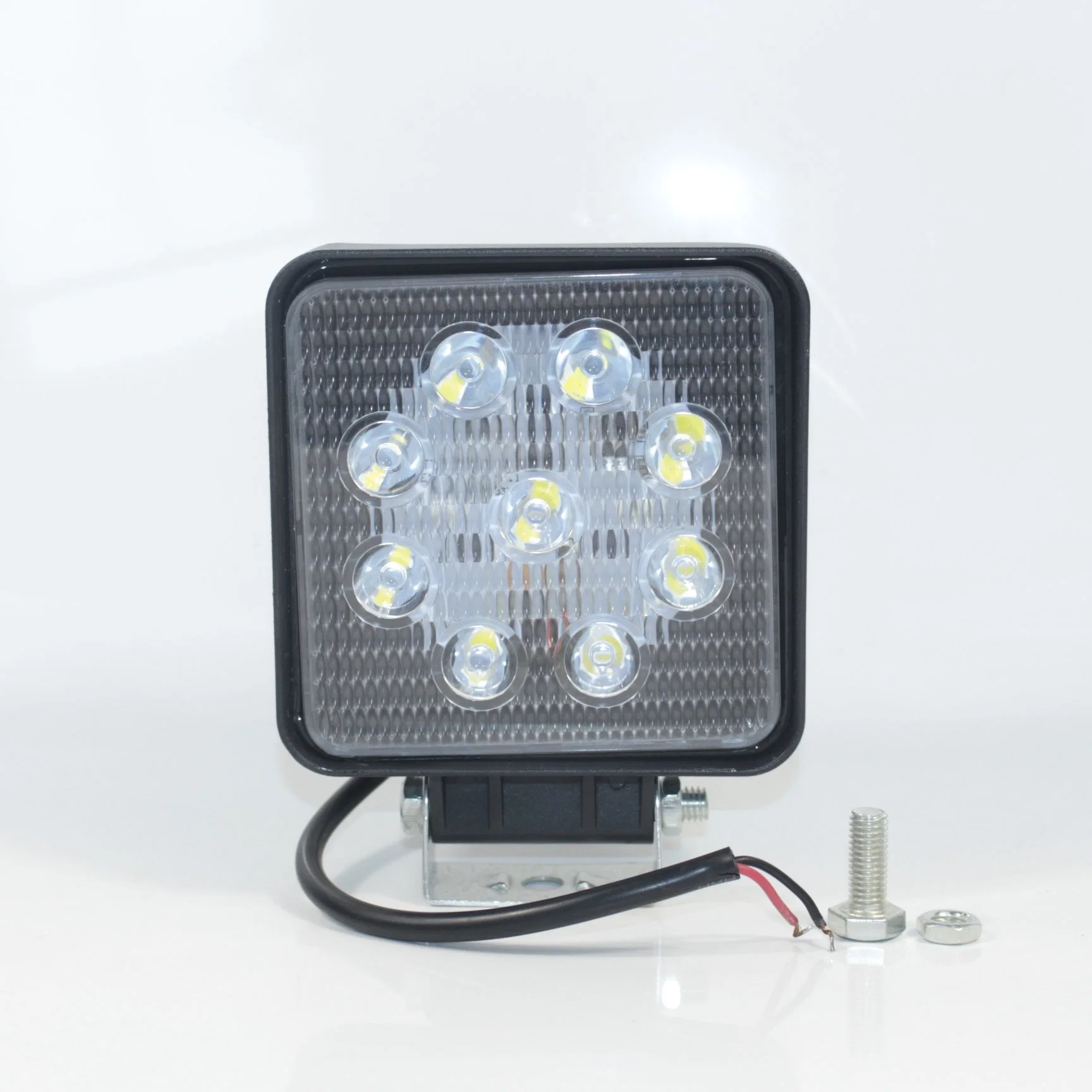4X 4" 27W Square luces LED de trabajo luz Spot SUV 4X4 ATV Multi v UK