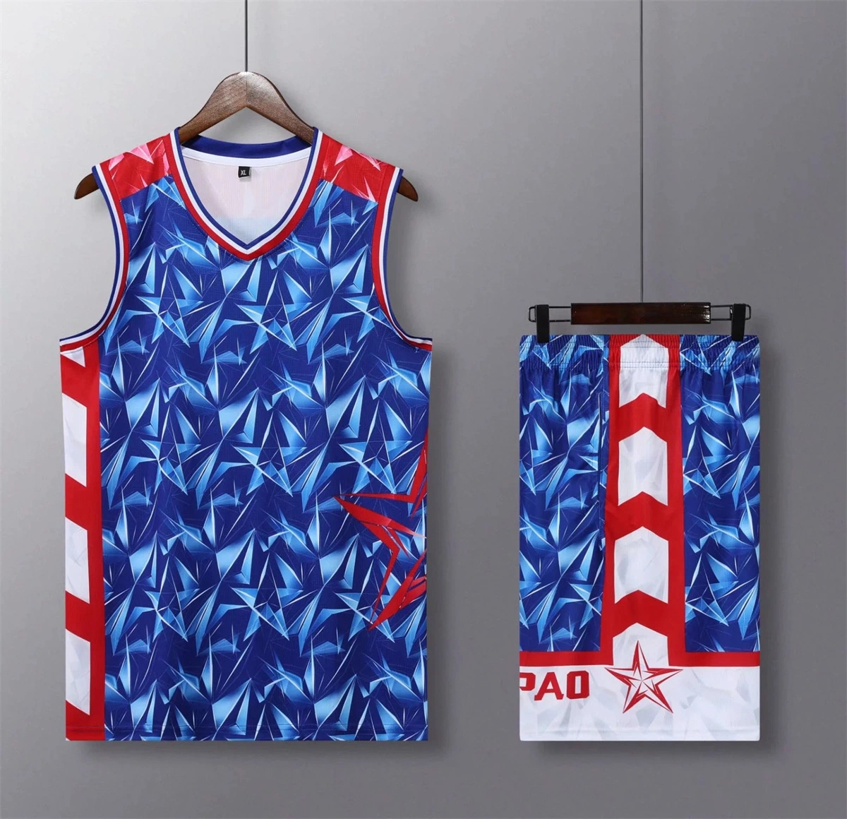 SJ-UB2011 Custom Team Basketball Uniforms Reversible Basketball Jersey Set for Sport Wear