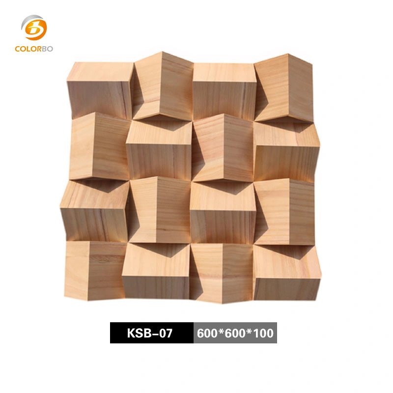 Wooden Diffuser Quadratic Residual Diffusor Acoustic Reflecting Material