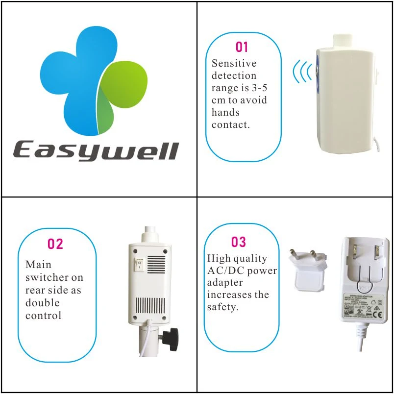 Surgical Instrument Touchless Ks-Q3s Mobile Stand LED Examination Light