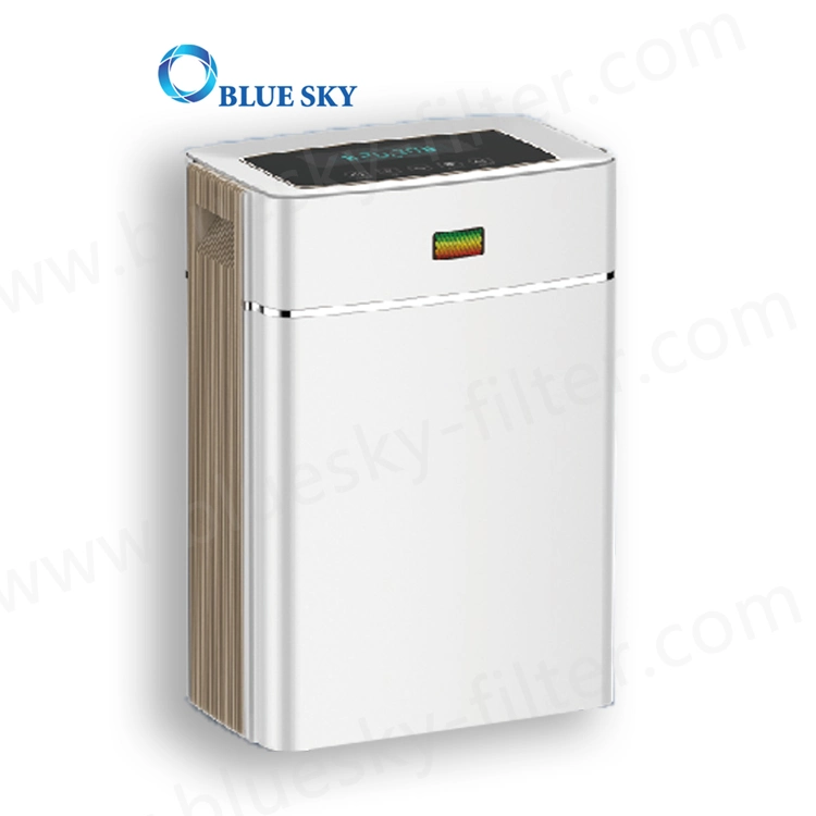 Portable Installation 6 Stages Filtration System Remove Formaldehyde Pm2.5 Voc Smoke Dust Home Ionic Air Purifier Ap-C230A