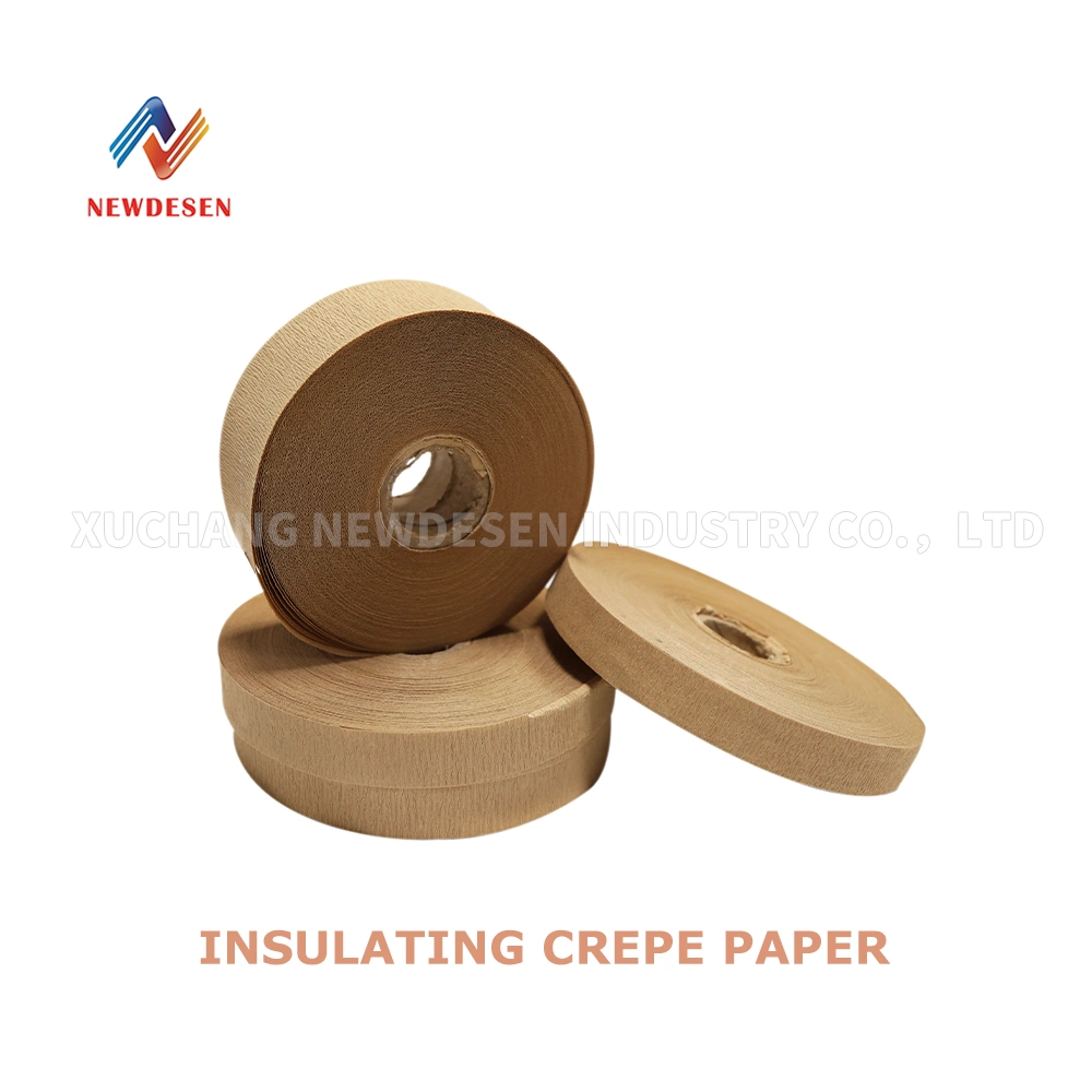 La compétitivité des prix du papier crêpe isolant pour transformateur, Crinkled papier pour le circuit électrique fin.