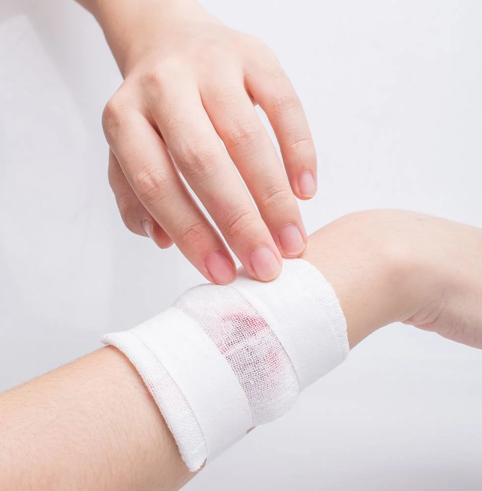 Sterile Surgical Hemostatic Gauze Bandage