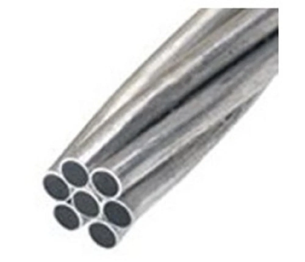 ASTM Standard 12 AWG Aluminium-beschichteter Stahlleiter ACS, Überkopfausführung Erdungskabel