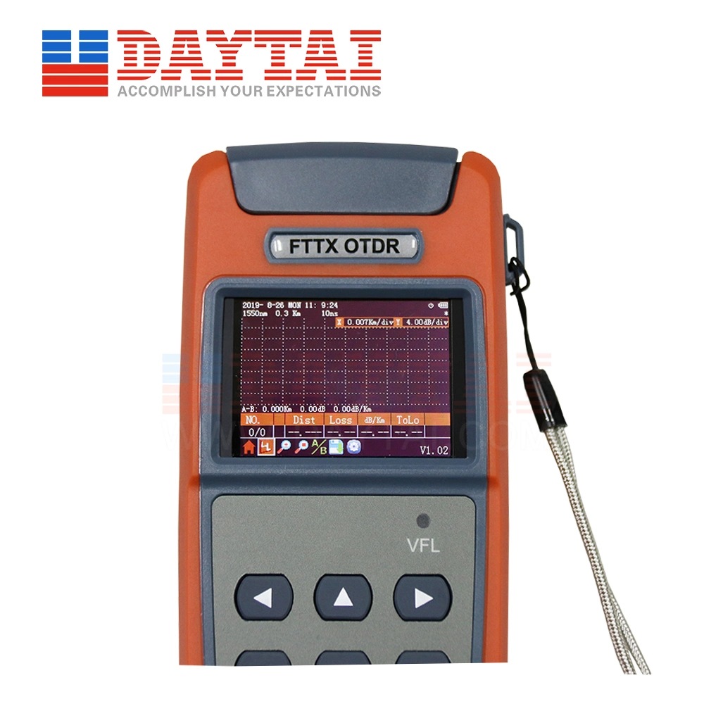 High quality/High cost performance Mini OTDR-60km-22dB (DT-7305A) Pon OTDR