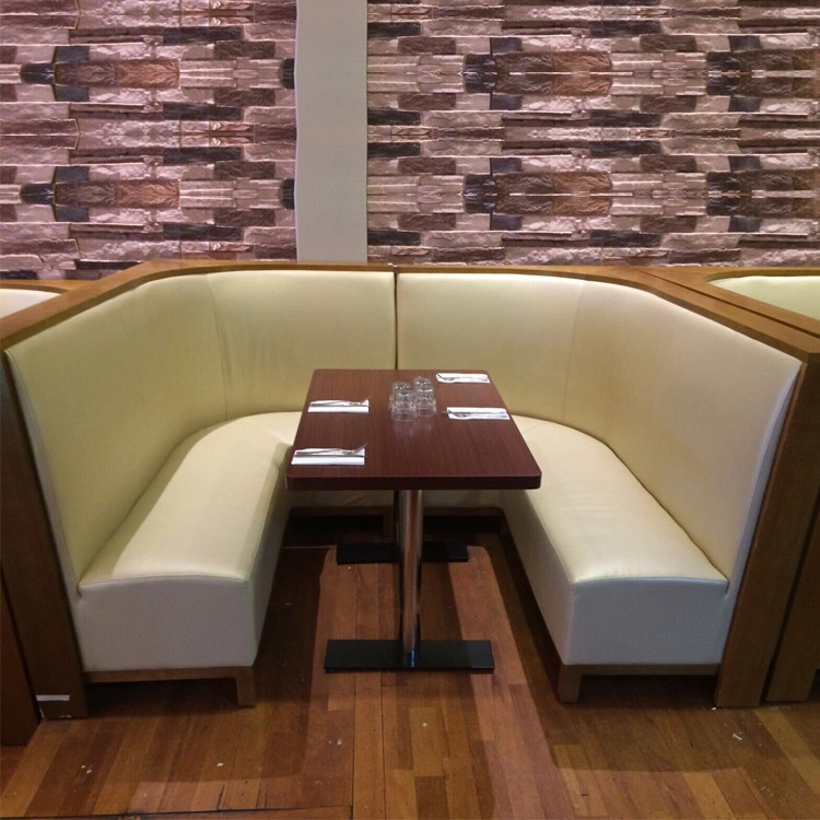 Mesa y silla de restaurante de madera para interiores comerciales (SP-CS337)