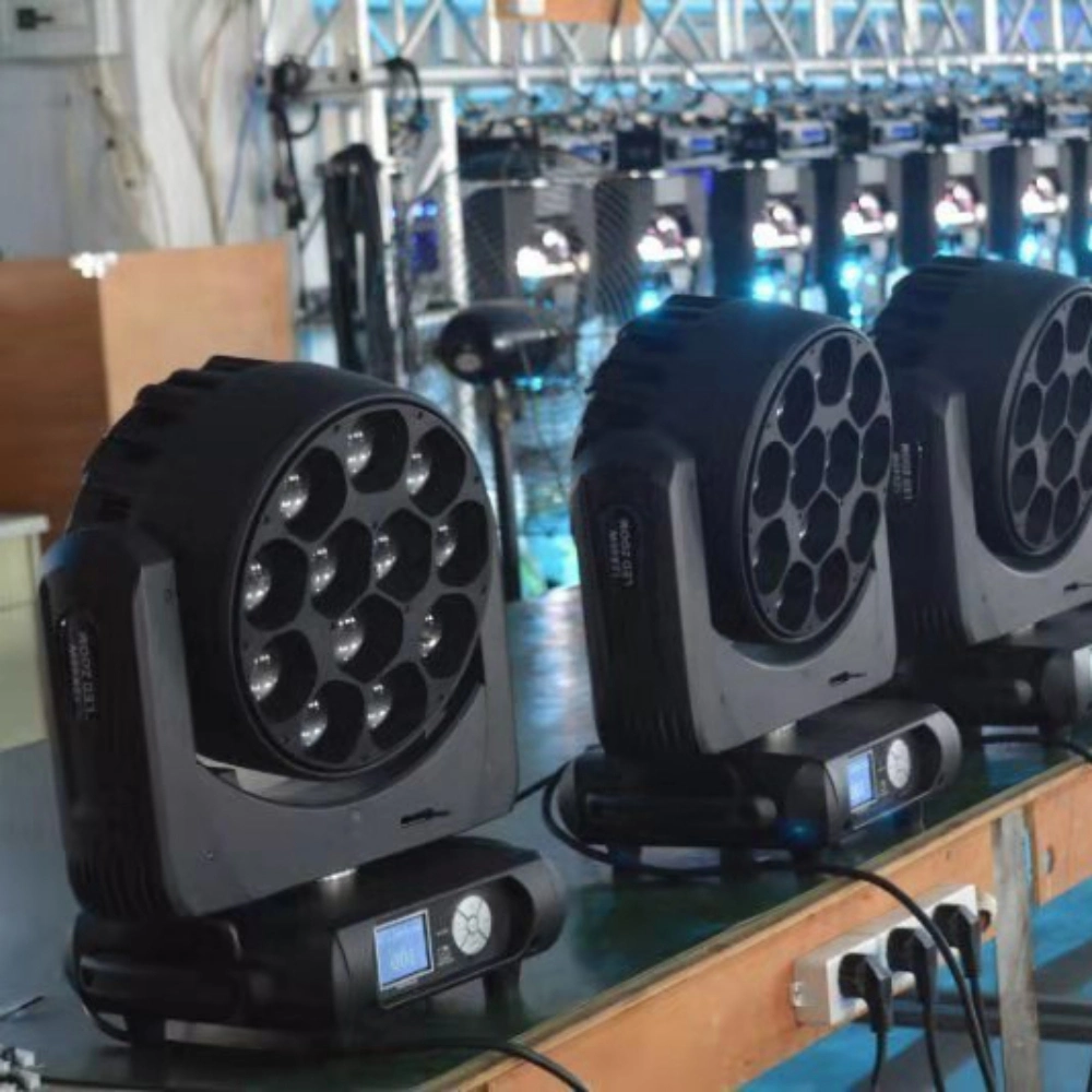 Rigeba Disco DJ Stage New Arrival 12*40W LED Zoom Moving Head Light for Party