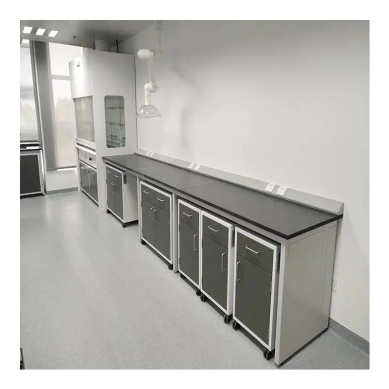 High Quality Laboratory Work Side Table Chemical Laboratory Furniture Side Bench Hospital Work Bench