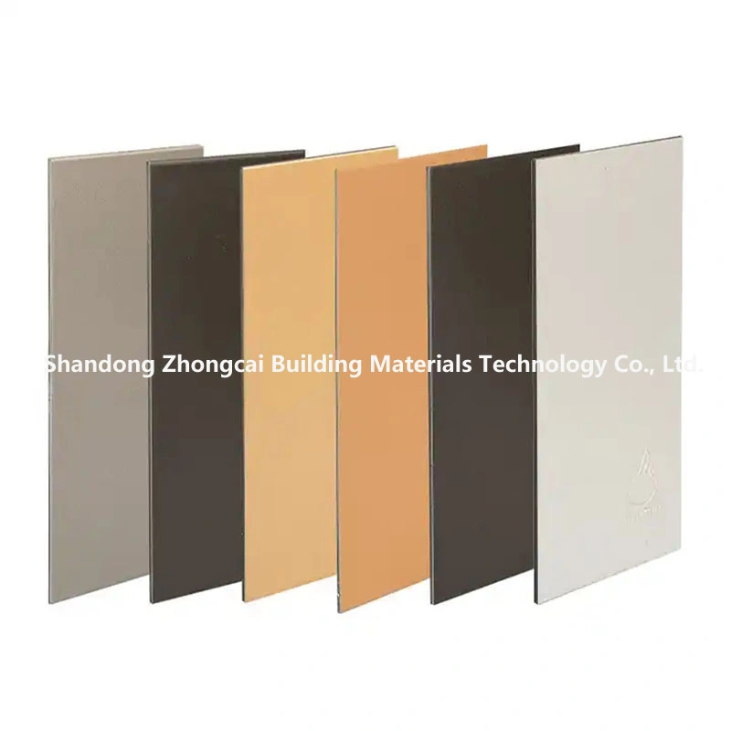 Factory Sale A2 Weather Resistance ACP Double Sided Wooden Aluminum Composite Panel Film Laminated Panels Construction Material