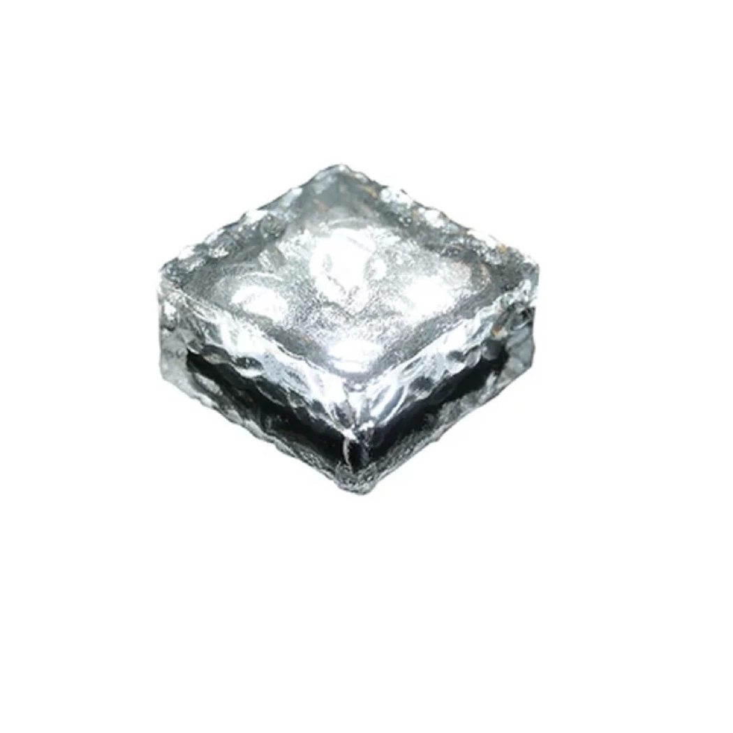 Outdoor Waterproof IP65 RGB Underground Light White Glass LED Solar Brick Light Floor Light