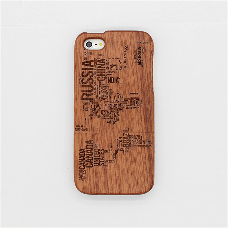 Custom-Made Back Cover Case Wooden Cover Logo for iPhone Xs Max Xr X