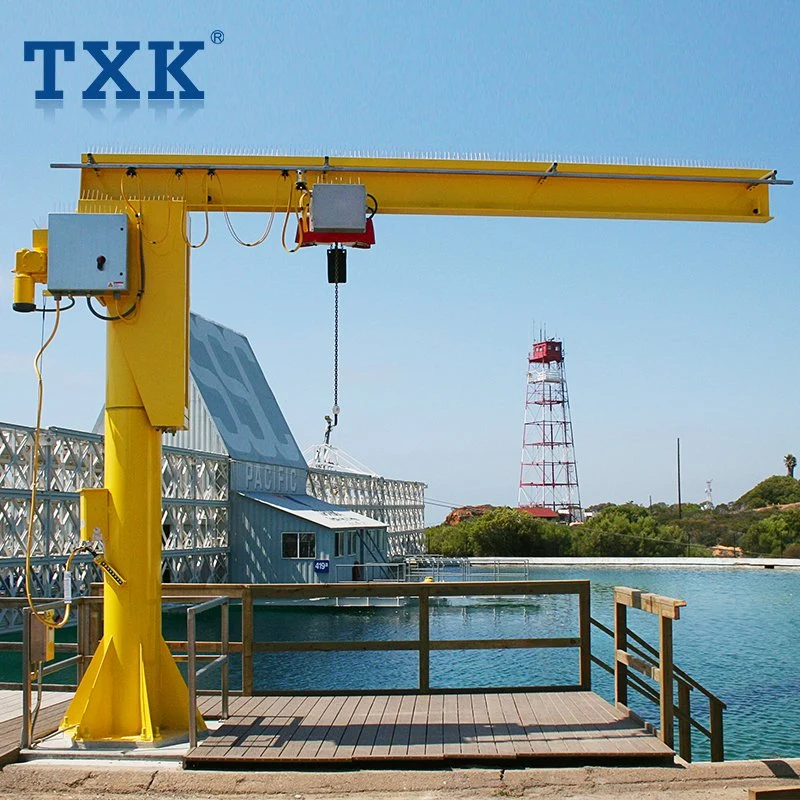 5ton Wall Mounted Arm Jib Crane with Electric Wire Rope Hoist