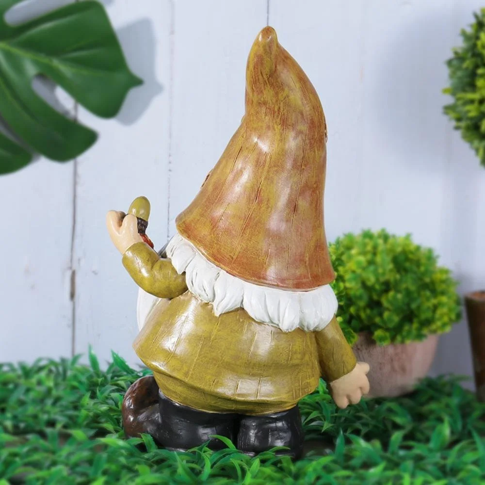 Garten Gnome Ornament Harz Zwerg Elf Figuren Hof Rasen Im Freien Wyz19835