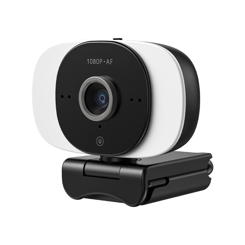 2MP autofocus de couleurs claires de la caméra 3 ordinateur luminosité réglable avec caméra Web intégrée dans la vie privée de couvrir le trépied en streaming pour les conférences de l'enseignement de la webcam