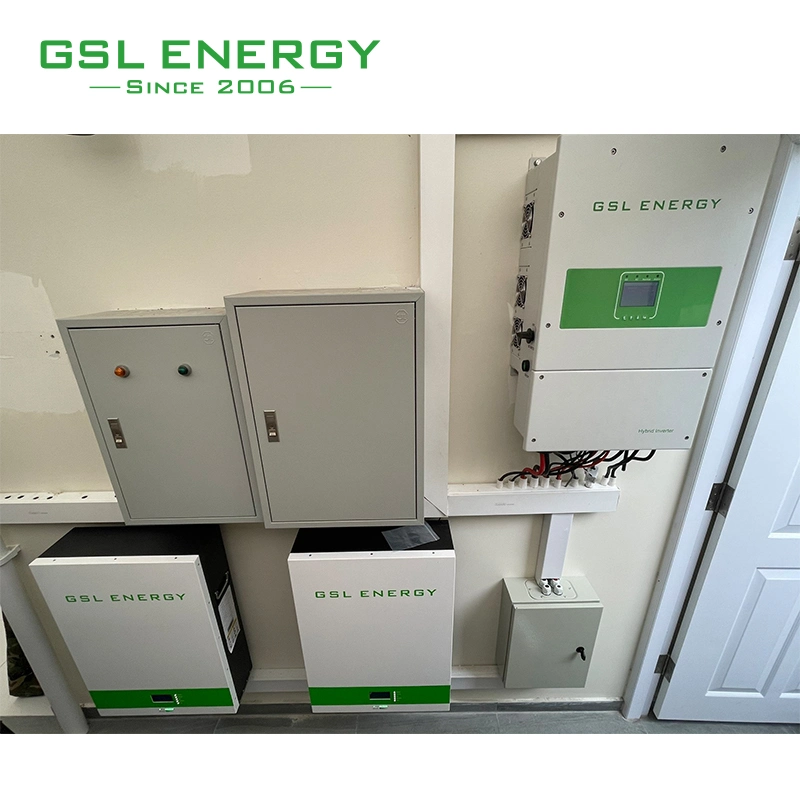 Gsl Energy Us Version with MPPT Controller Split Phase High Voltage 80-400V 12kw Inverter Hybrid for Home Storage System