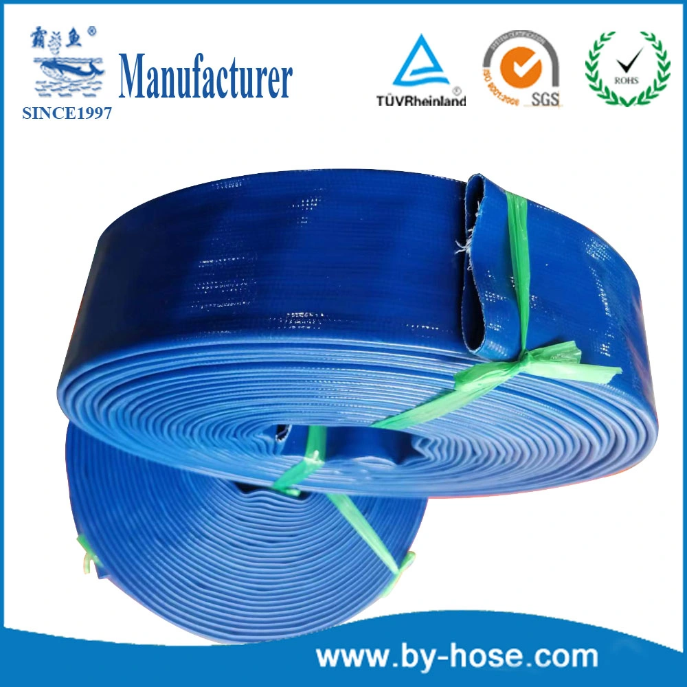 Blue Colour PVC Tube for Garden Irrigation Tape Drip Irrigation