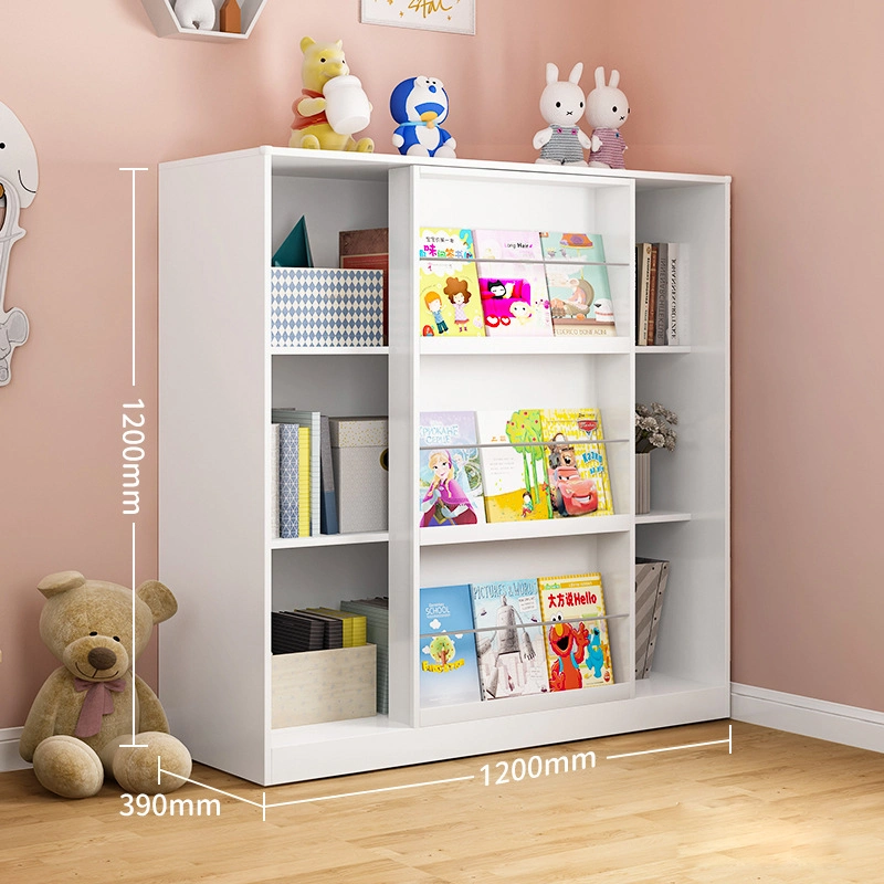 Kids Book Rack Bookshelf Children&prime; S Locker Bookcases Toys Storage Holders Children Cabinets