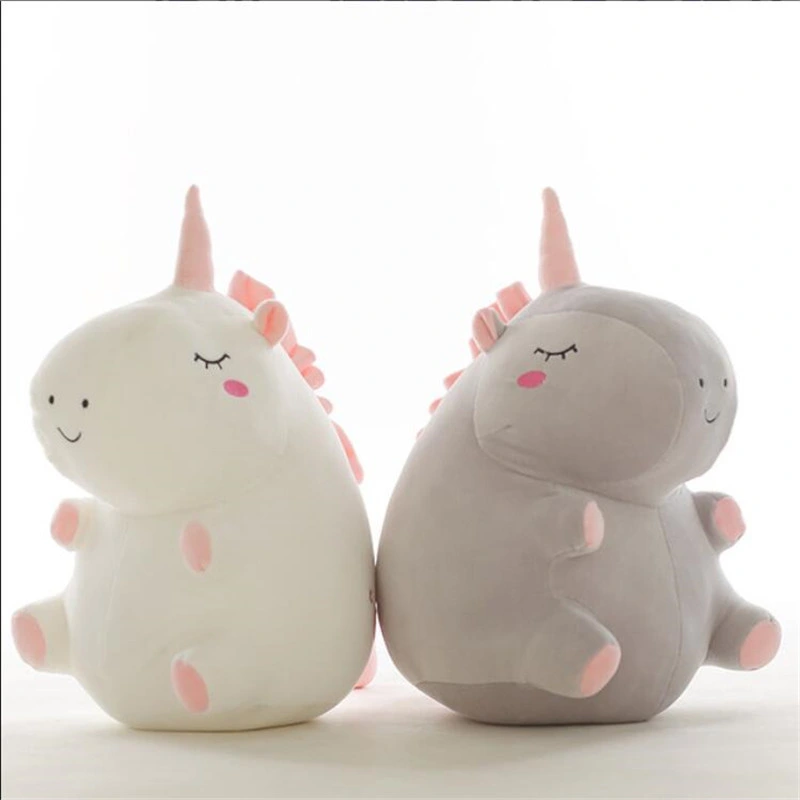 Unicorn Plush Toy Fat Unicorn Doll Cute Animal Stuffed Soft Pillow Baby Kids Toys for Girl Birthday Christmas Gift