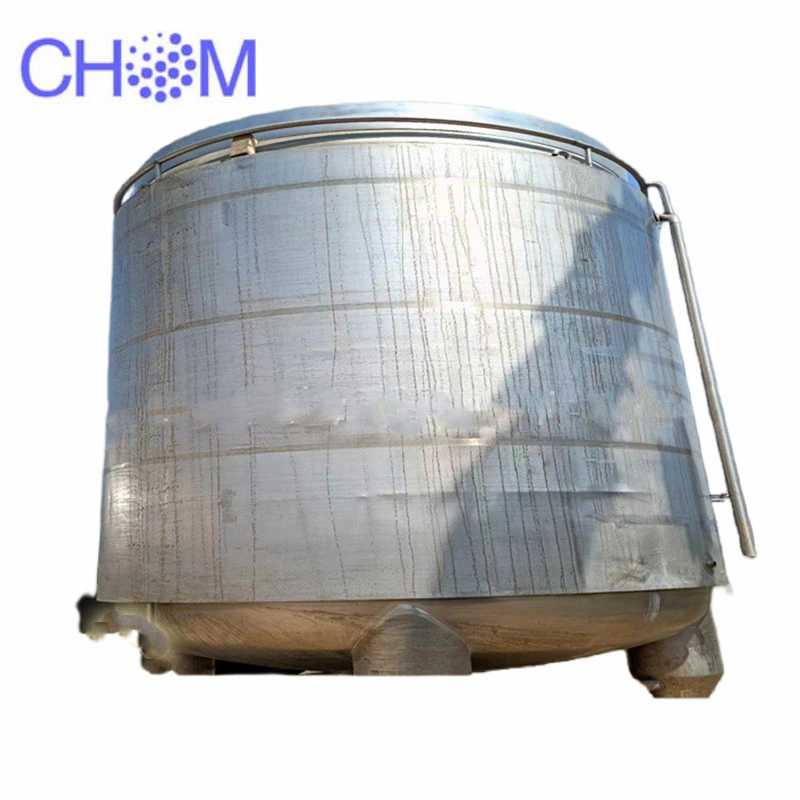 Used Horizontal Sanitary Chemical Storage Tank, Dairy Product Preservation and Refrigeration Tank