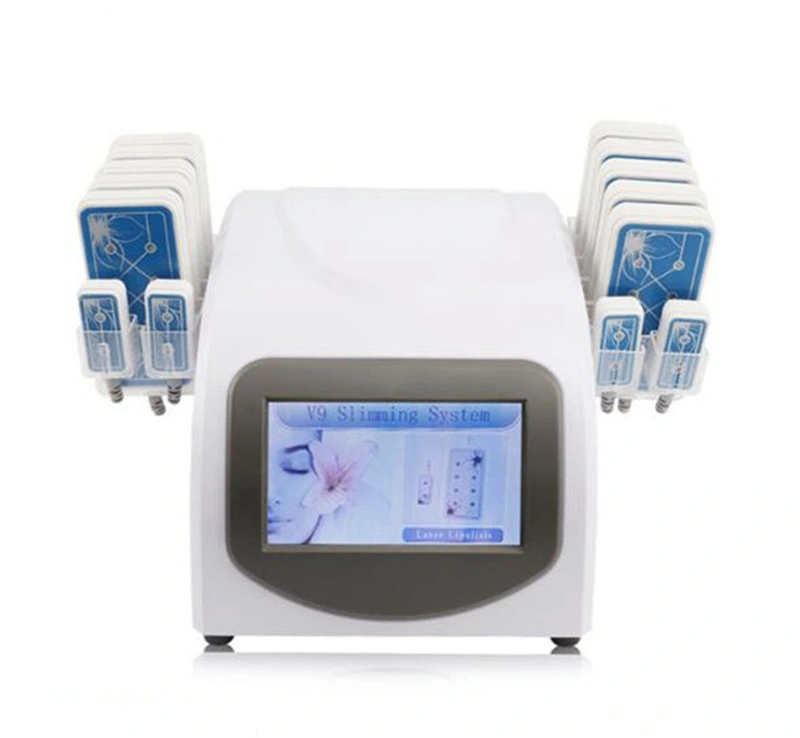 Beauty Equipment 14 Pads Lipo Laser Lipo Laser Fettentfernung Schlankheits-Maschine für Gewichtsverlust