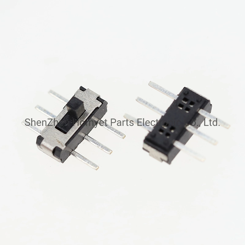 Long Pin SMT Type Micro Toggle Switch Dpdt Slide Switch