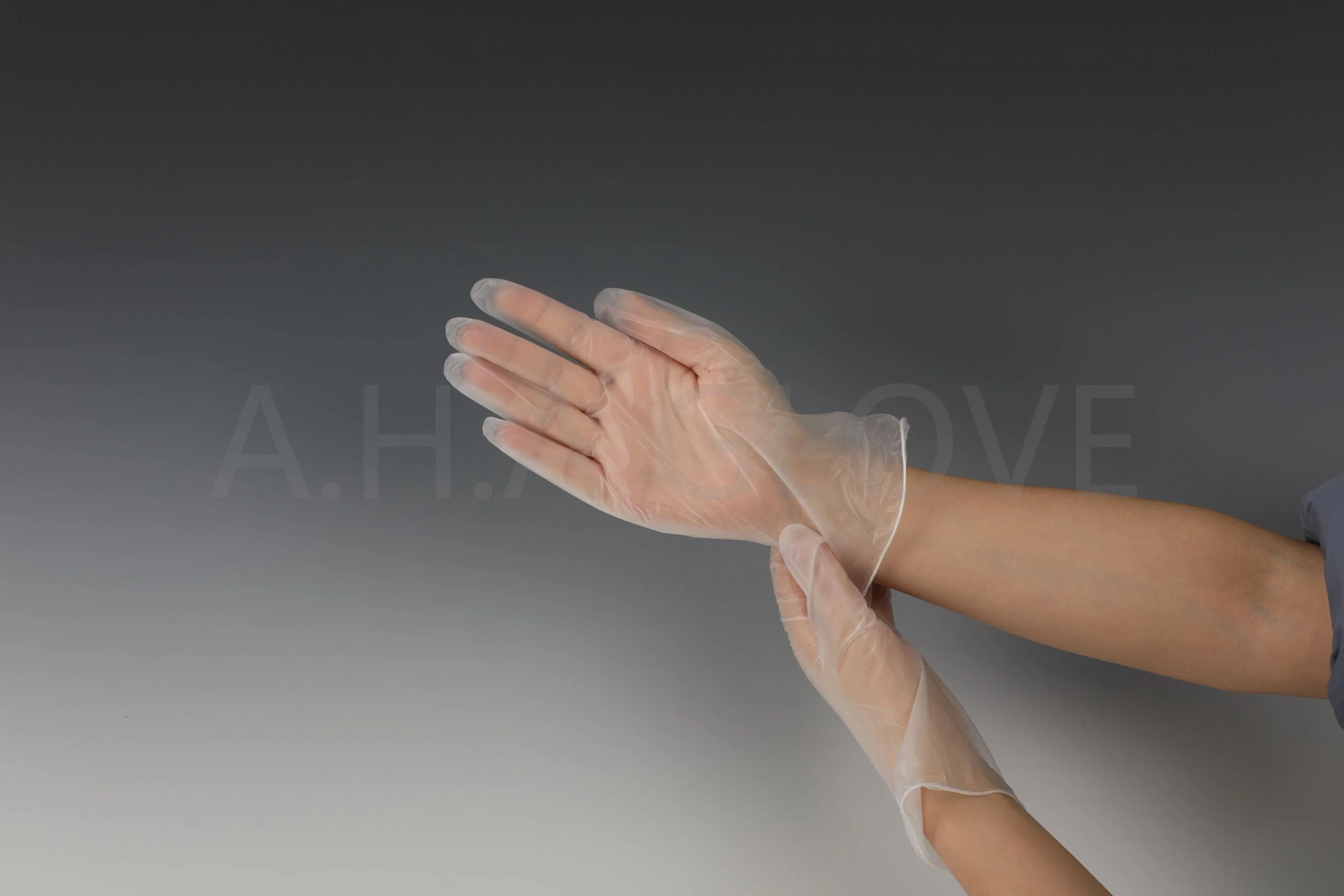 Disposable Vinyl PVC Plastic PE Nitrile Gloves for Medical Examination Health Care