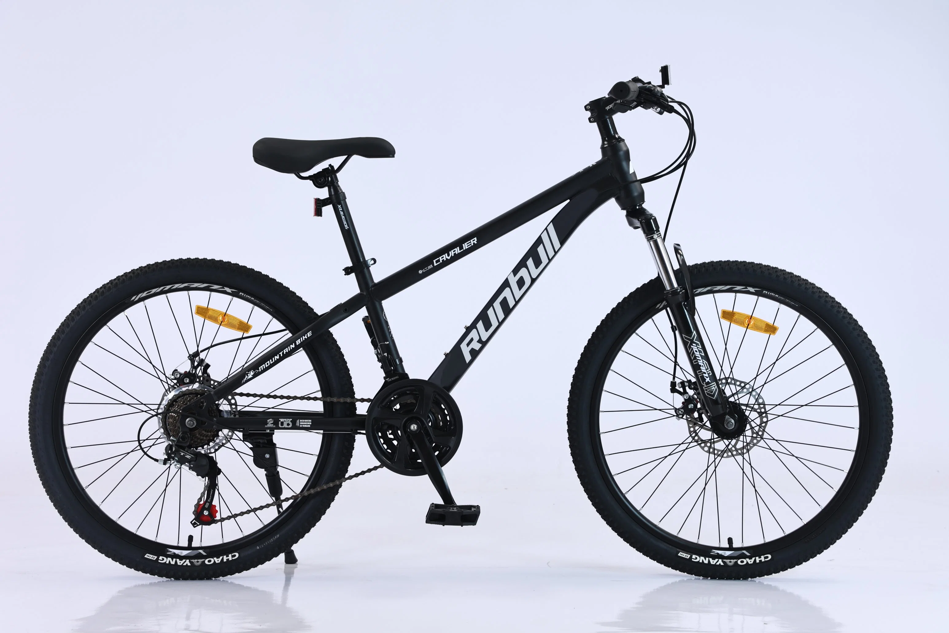 Acero 26 Bicicleta de Montaña Bicicleta versión económica 21-SP de discos de freno mecánico Bicicleta