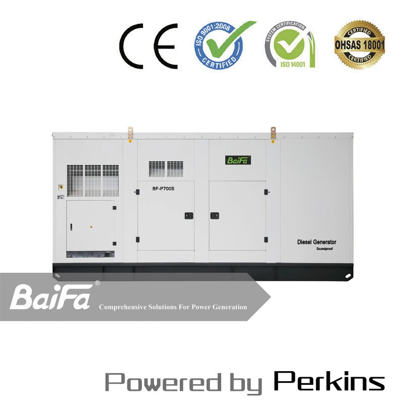 560kw 700kVA Perkins Diesel Power Generator AC DC Synchronous Low Fuel Low Noise Good Price