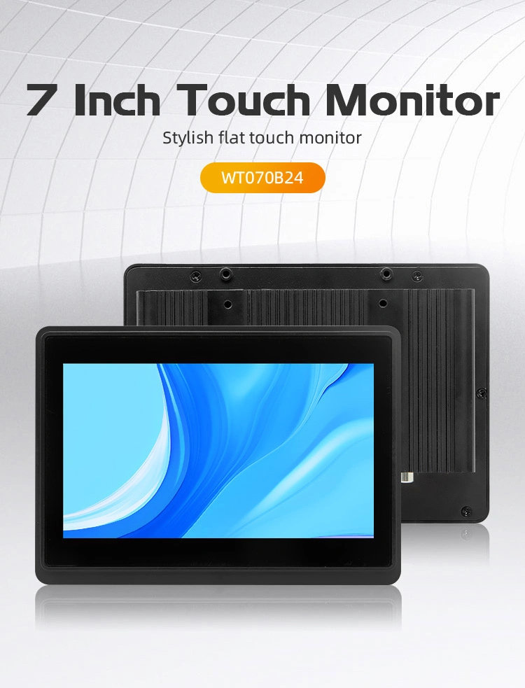 10.1-Inch Industrial Embedded IP65 Waterproof Flat-Panel Capacitive Touch Display