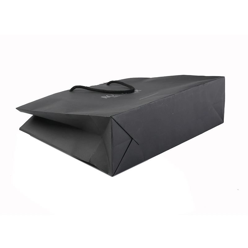 Custom White Card Shopping Paper Bag for Clothing Package