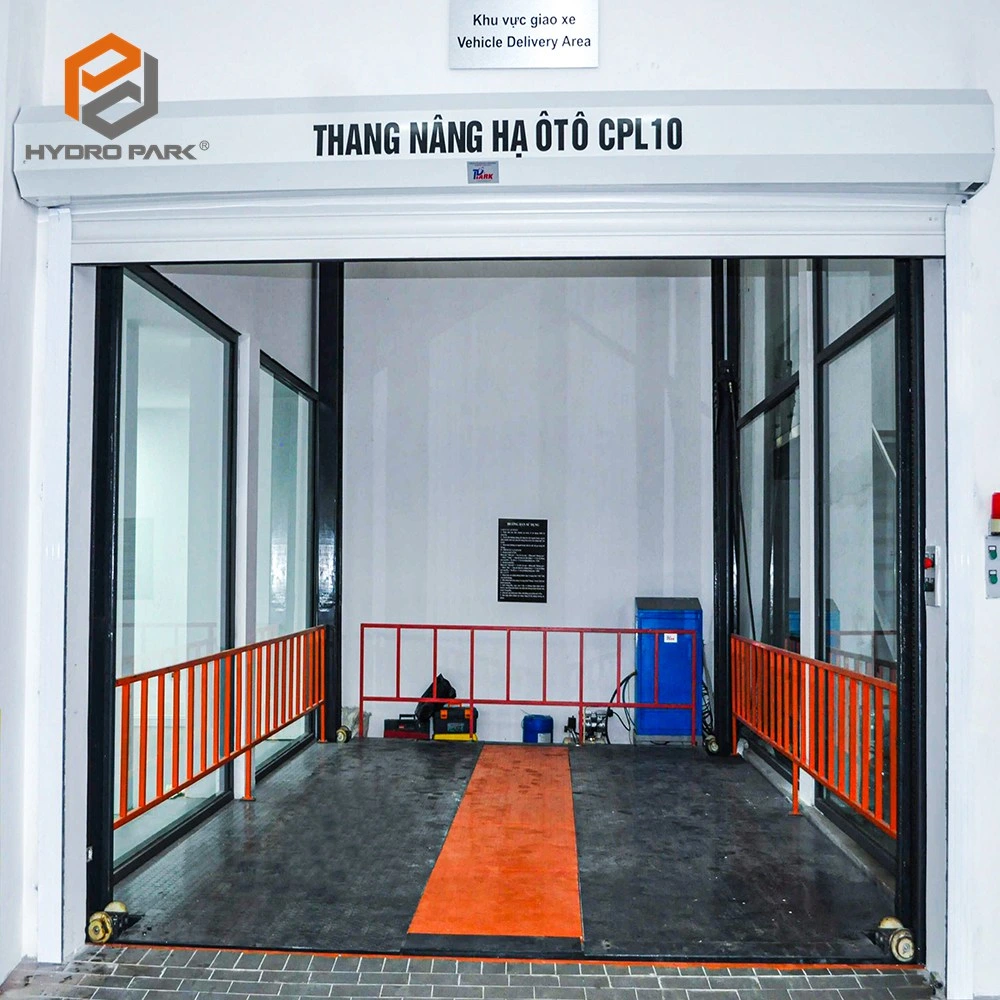 Home Use Vertical Car Lift Platform Car Parking Hydraulic Four Post Car Elevator