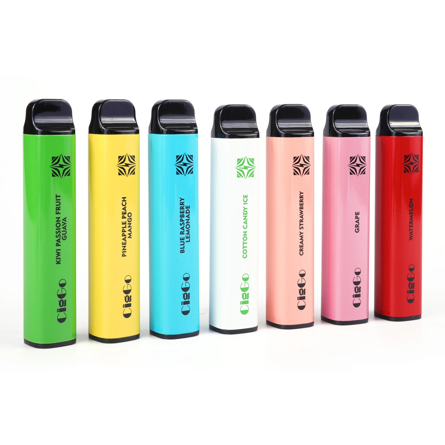 Comercio al por mayor I Vape E cigarrillo plumas 950mAh 2000 inhalaciones de forma de cubo de grandes nubes de plumas Vapes desechables Pure Taste