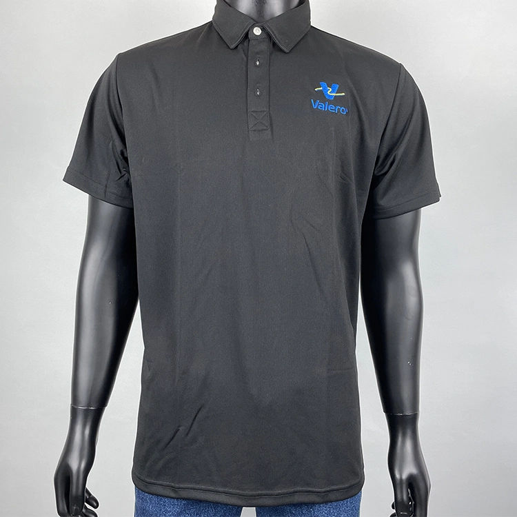 Custom Made T-Shirts Corporate Staff Workwear Polo Shirts Polyester with Dri-Fit Breathable Polo Shirts Company Uniform Tshirts