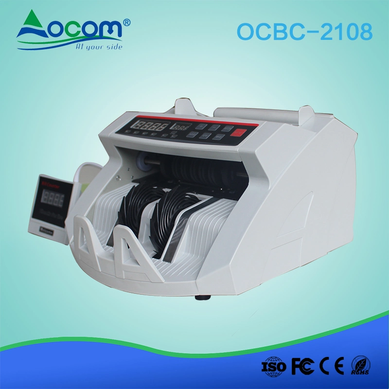 Banknote Counter Inspector Euro 2108 Bill Counter Machine for Bank