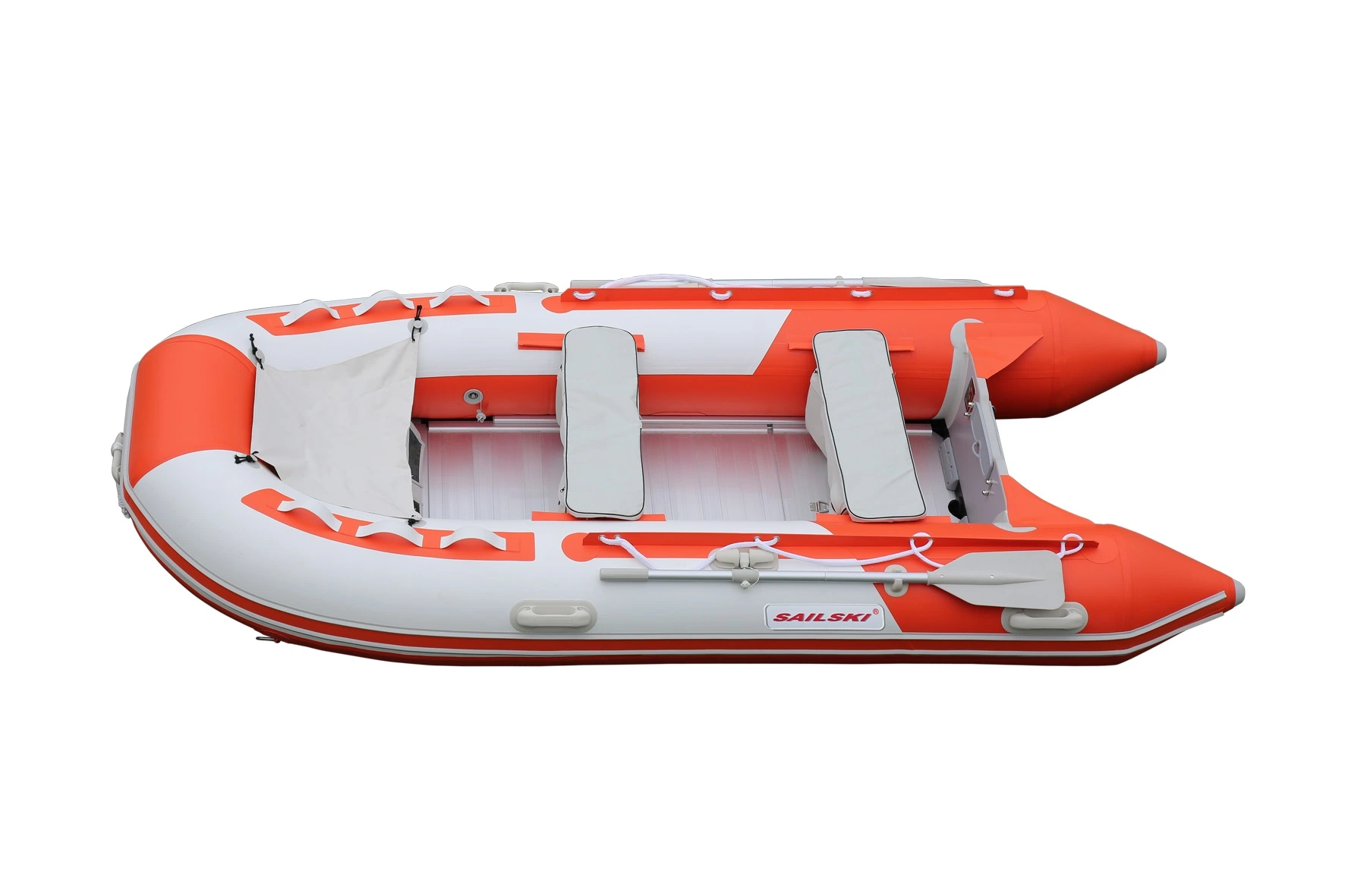 Sailski 3.3m Inflatable Boat for 5 Person (PVC or Hypalon, Aluminum floor)