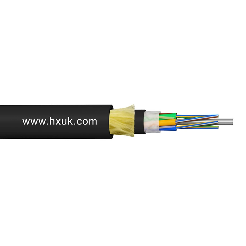 Factory Supply Coaxial Cable 12/24/36/48 Strands ADSS Fibra Optica Cable