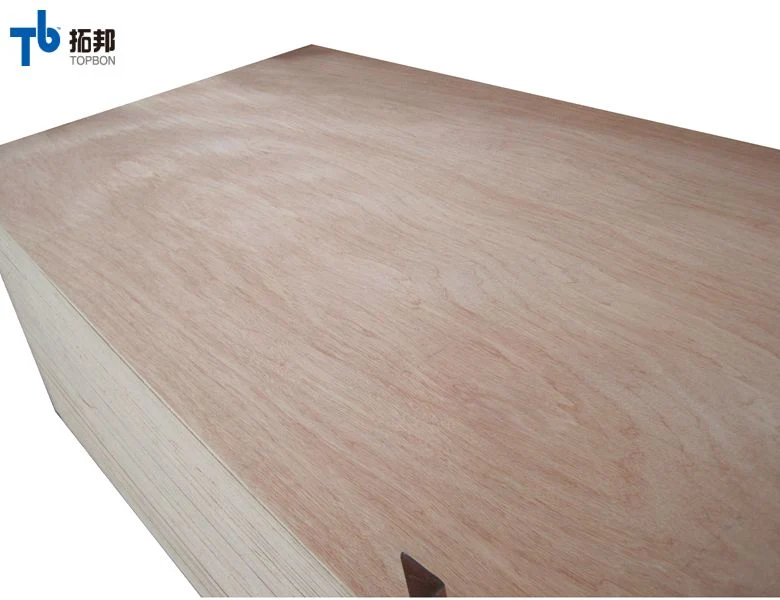 1220*2440mm/Okoume Bingtangor cara de madera contrachapada comercial