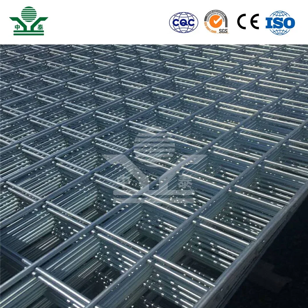 Galvanizado Zhongtai Mallas Soldadas Grupo 0,8 - 1,5 mm de diámetro de alambre mallas soldadas de estuco China Proveedores de malla de alambre soldado valla de paneles para Gallinero