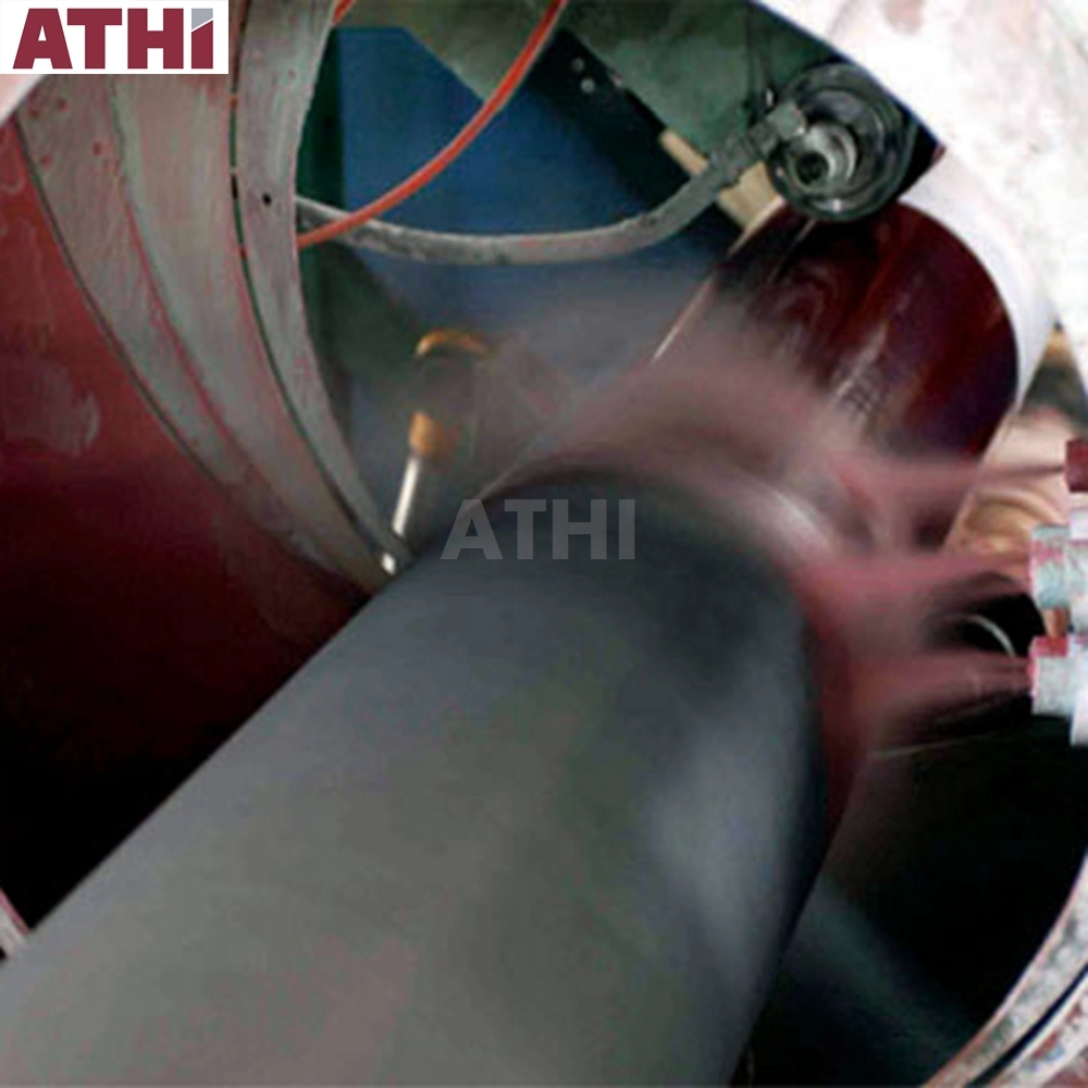 Athi Steel Pipe Coating Production Line 3PE Anti-Corrosion Rust Removal Shot Blasting Heating Equipment