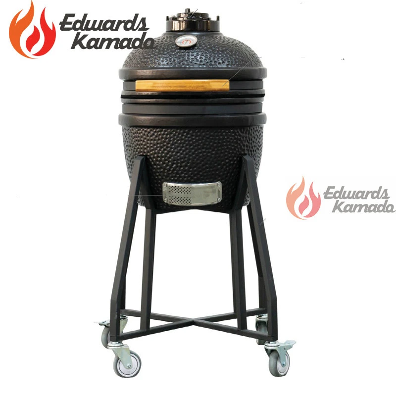 Kamado 23.5 Inch Outdoor Charcoal BBQ Barbeque / Barbecue Ceramic Kamado Grill