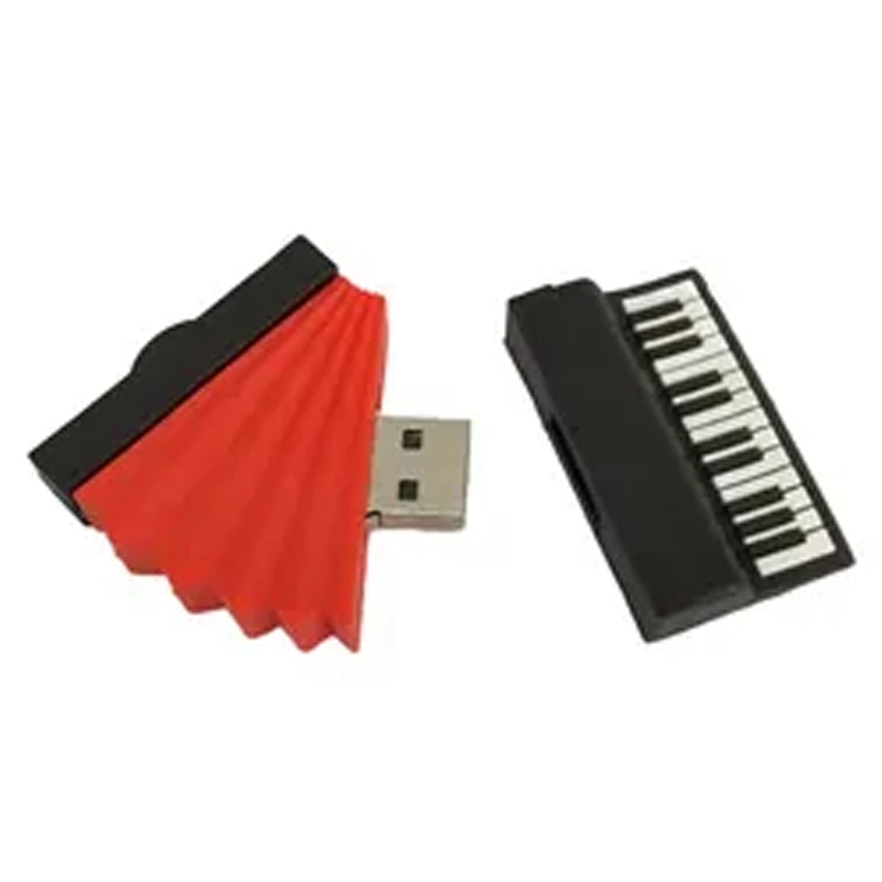 هدايا عيد الميلاد USB فلاش محرك أقراص مخصص PVC USB Stick U القرص