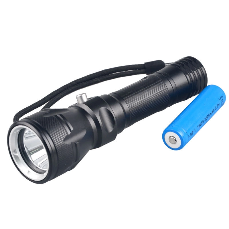 Waterproof Diving Super Bright Dive Light Underwater Torch Flashlight for Diving Night Snorkeling