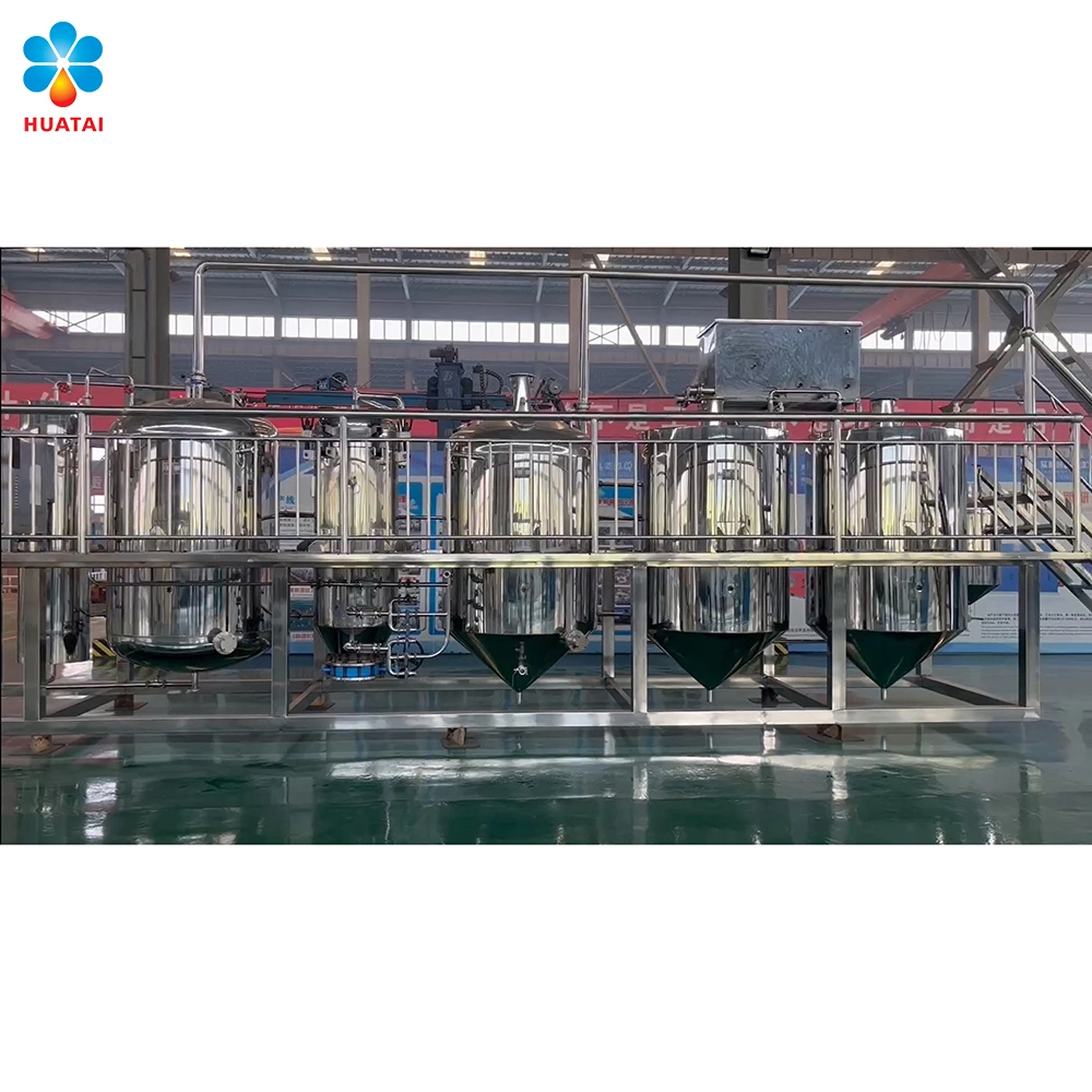 1-100tpd Crude Oil Distillation Equipment Petroleum Refining Machine