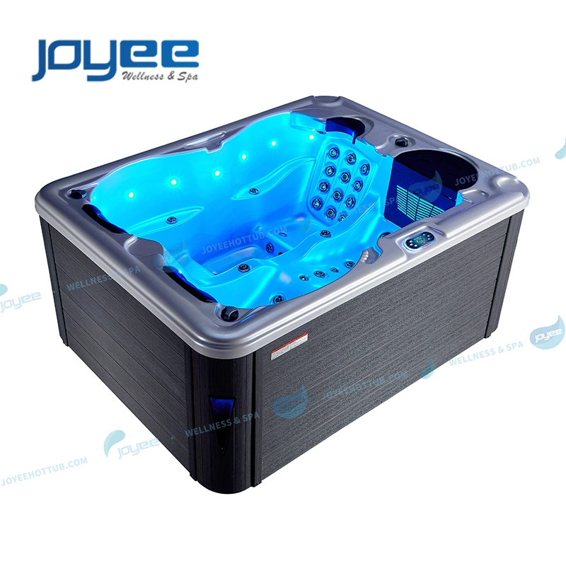 Joyee 2 3 Persons Couple Outdoor Bath Whirlpool Garden Tub Hot SPA