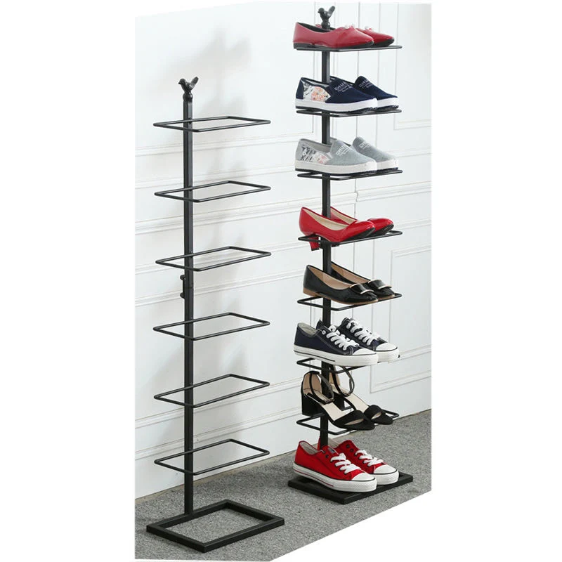 Support du caisson de nettoyage des chaussures de haute qualité Stand Rack d'affichage du caisson en métal