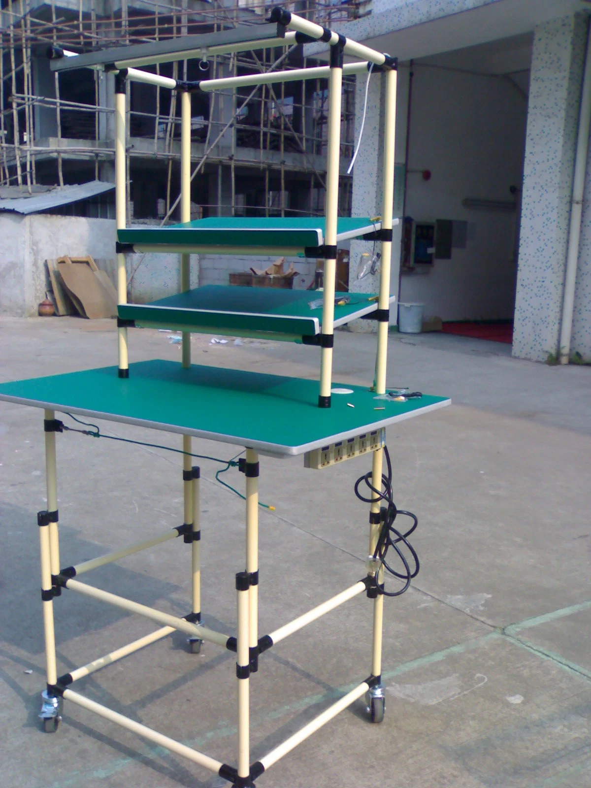 Custom Design Lean Pipe Stainless Steel Pipe Aluminum Pipe Workstation Workbench