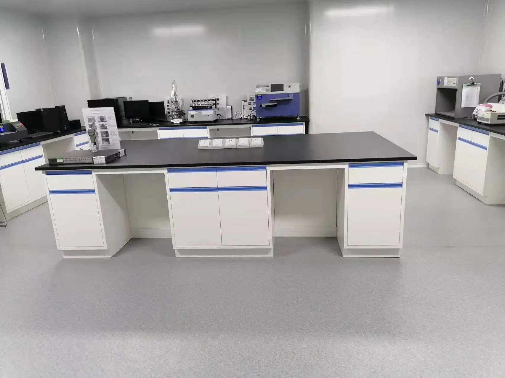 Medical Formica Biology Cosmetic Formulation Lab Furniture