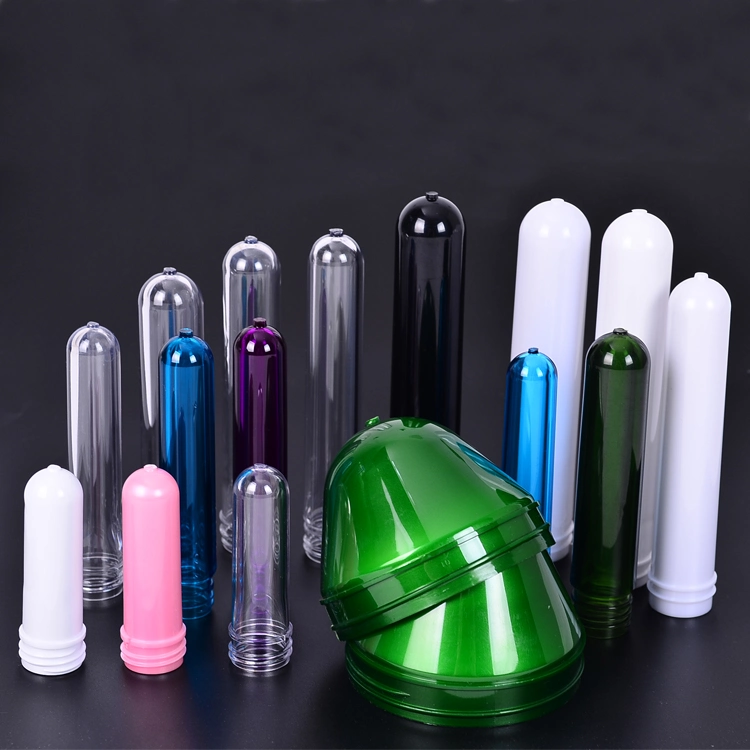 Wholesale/Supplier 20mm 24mm 28mm 32mm 68mm 88mm Neck Size Pet Plastic Material Clear Colorful Plastic Bottle Preform