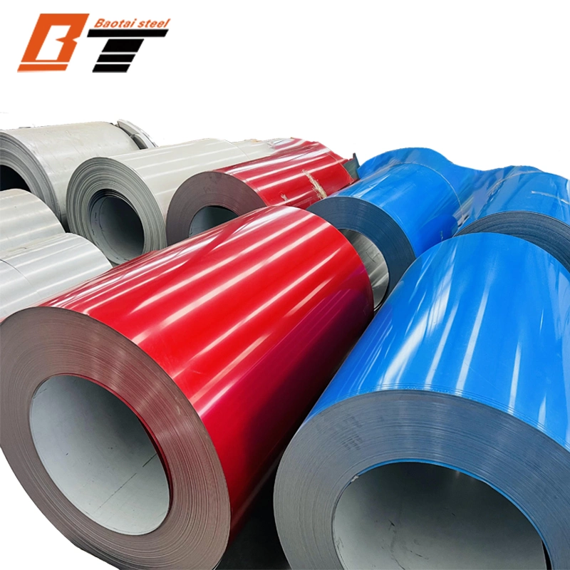 Hot Sale Color Coated PPGI PPGI Prepainted Galvanized Steel Coil for Roofing